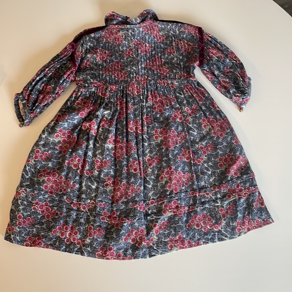 Zara Girls A/W 20 Collection Floral LUXE Dress - Picture 8 of 10